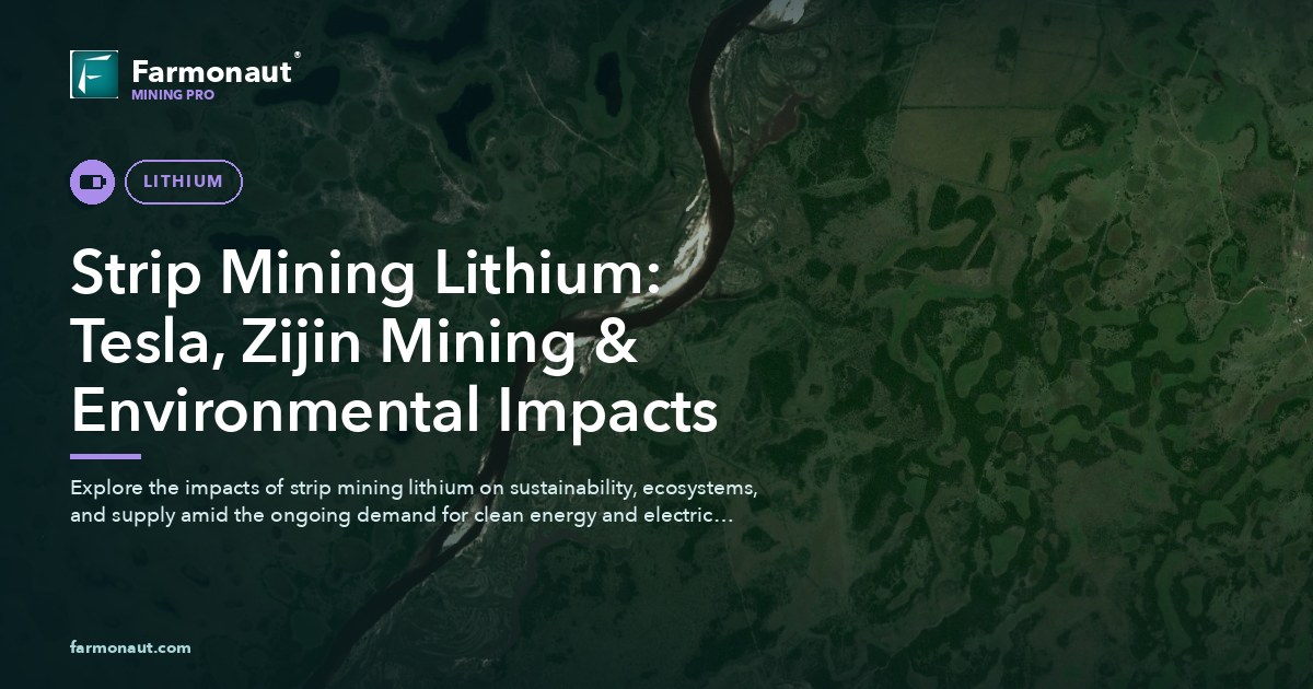 Strip Mining Lithium: Tesla, Zijin Mining &Amp; Environmental Impacts