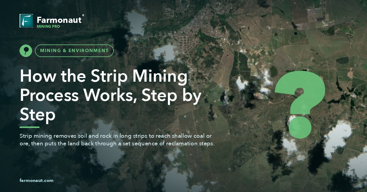 How The Strip Mining Process Works, Step By Step