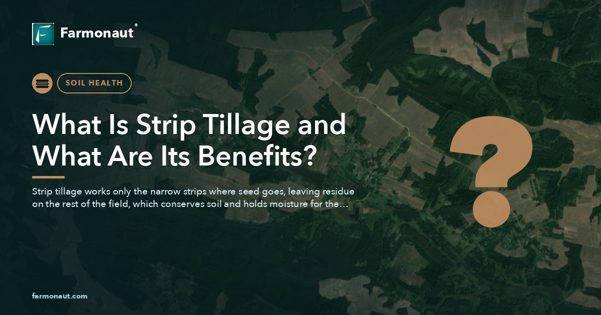 What Is Strip Tillage And What Are Its Benefits?