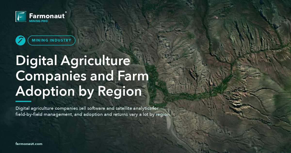 Digital Agriculture Companies And Farm Adoption By Region