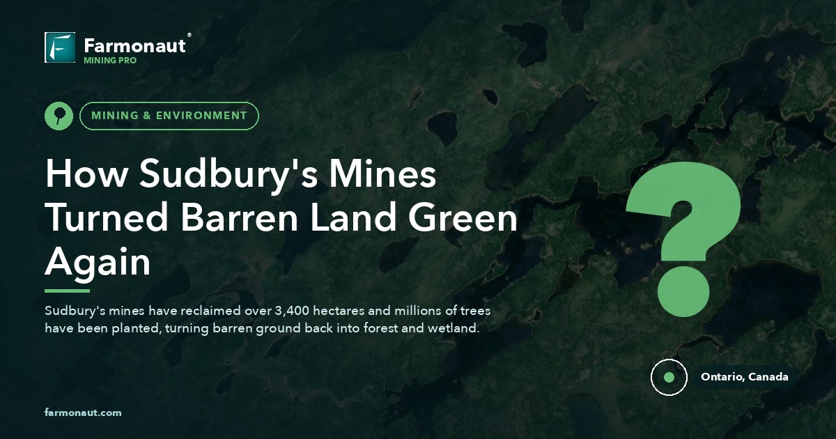 How Sudbury'S Mines Turned Barren Land Green Again