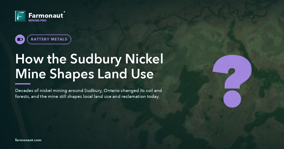 How The Sudbury Nickel Mine Shapes Land Use