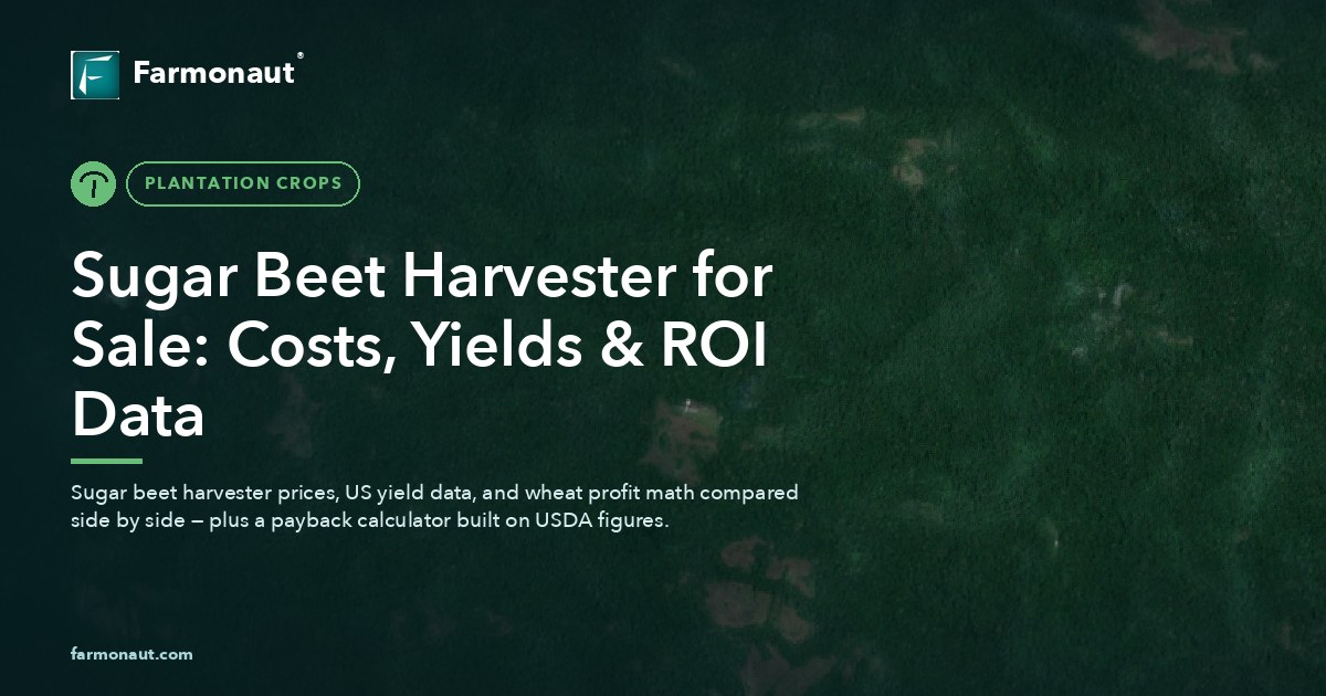 Sugar Beet Harvester For Sale: Costs, Yields &Amp; Roi Data
