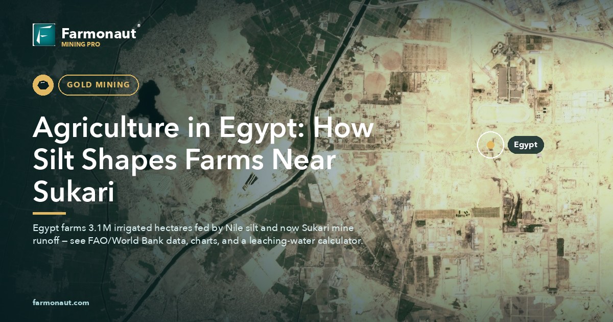 Agriculture In Egypt: How Silt Shapes Farms Near Sukari 140 Agriculture In Egypt: How Silt Shapes Farms Near Sukari