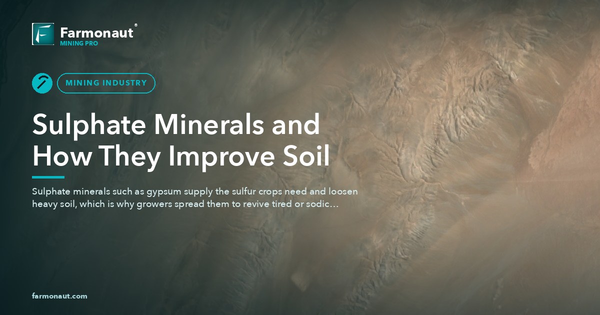 Sulphate Minerals And How They Improve Soil