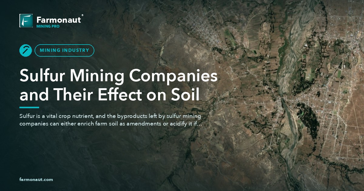Sulfur Mining Companies And Their Effect On Soil
