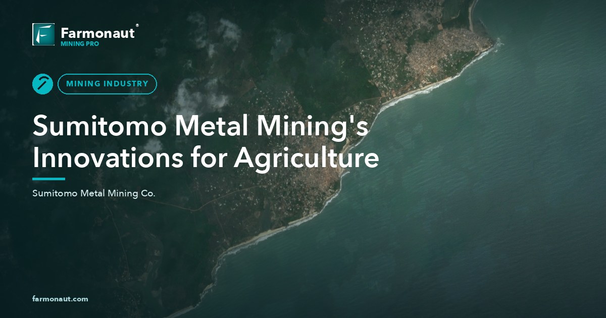 Sumitomo Metal Mining'S Innovations For Agriculture