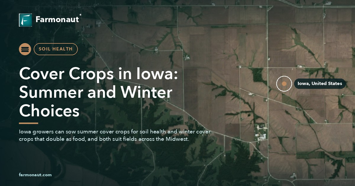 Cover Crops In Iowa: Summer And Winter Choices