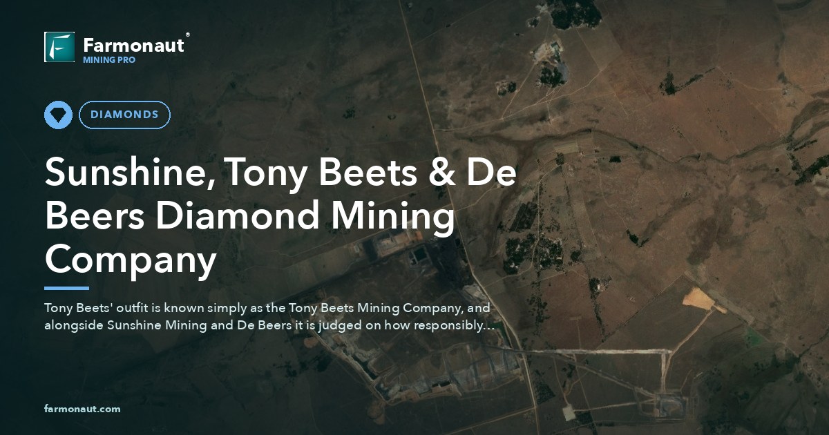 Sunshine, Tony Beets &Amp; De Beers Diamond Mining Company