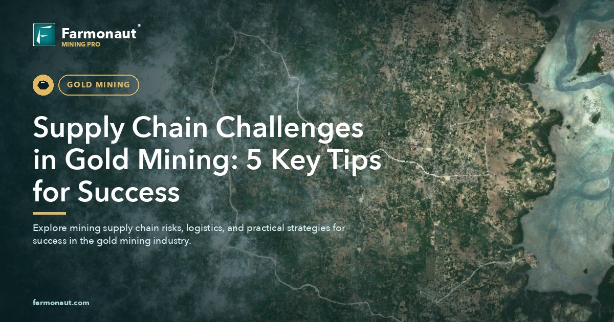 Supply Chain Challenges In Gold Mining: 5 Key Tips For Success 53 Supply Chain Challenges In Gold Mining: 5 Key Tips For Success