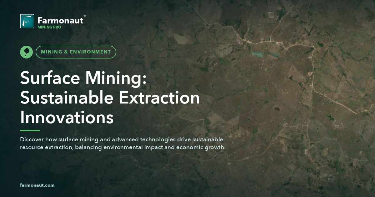 Surface Mining: Sustainable Extraction Innovations