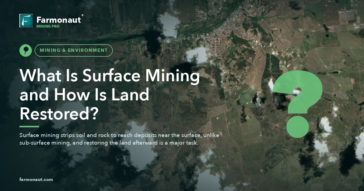 What Is Surface Mining And How Is Land Restored?
