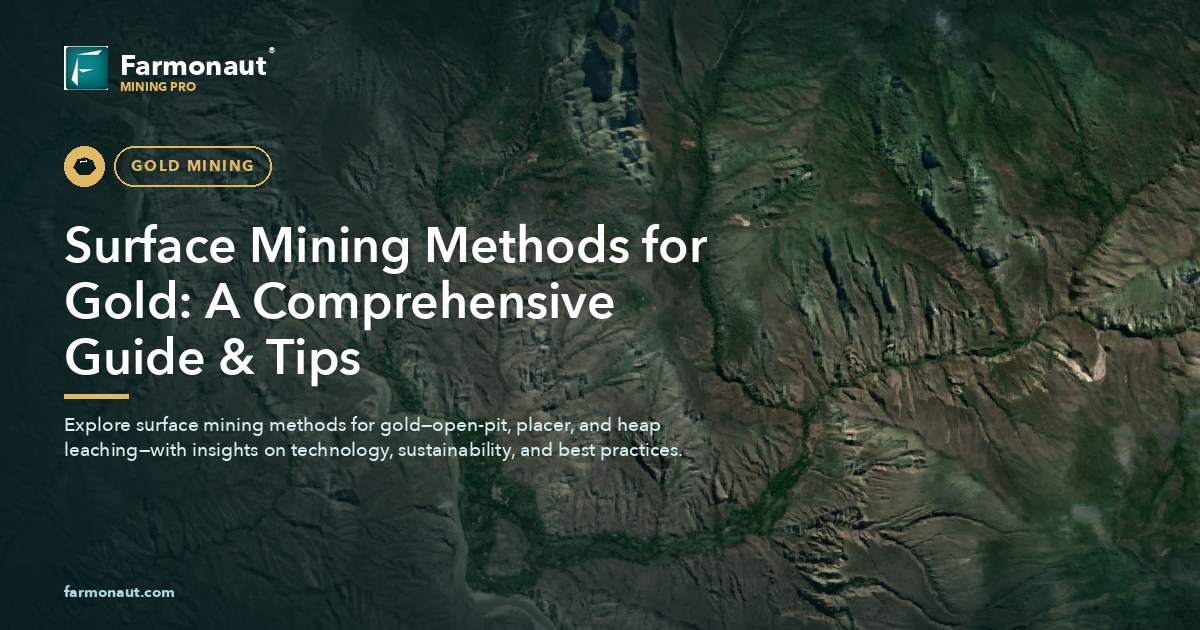 Surface Mining Methods For Gold: A Comprehensive Guide &Amp; Tips 56 Surface Mining Methods For Gold: A Comprehensive Guide &Amp; Tips