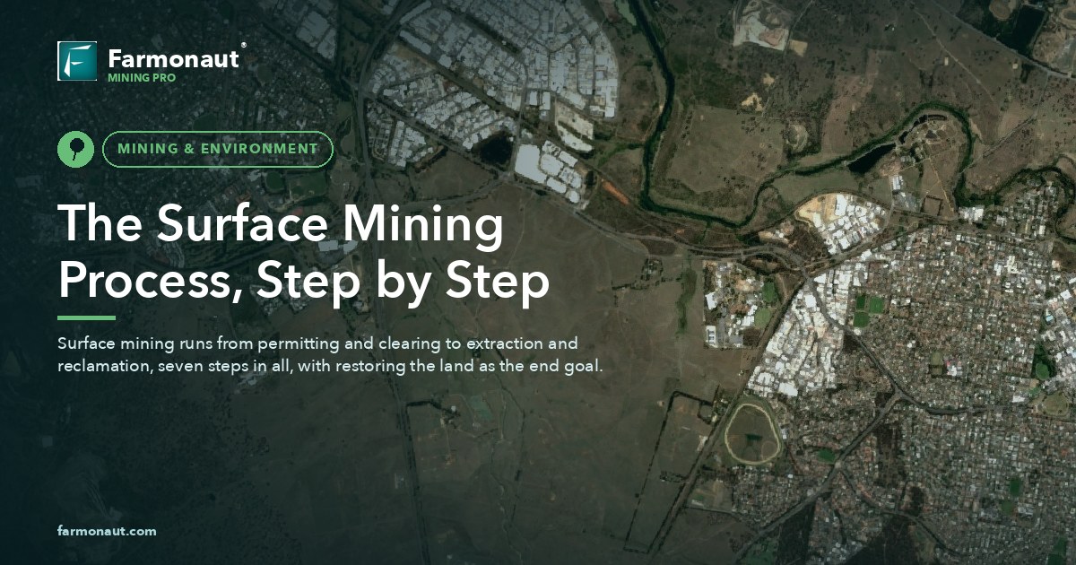 The Surface Mining Process, Step By Step