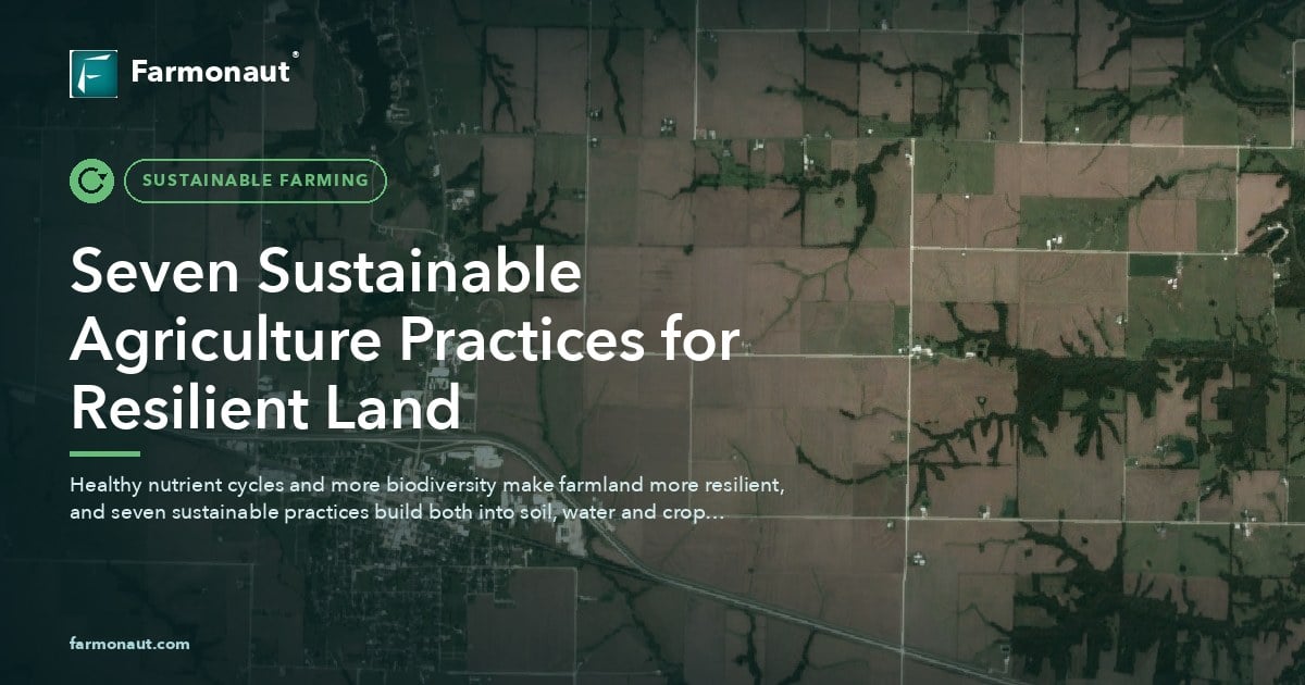 Seven Sustainable Agriculture Practices For Resilient Land