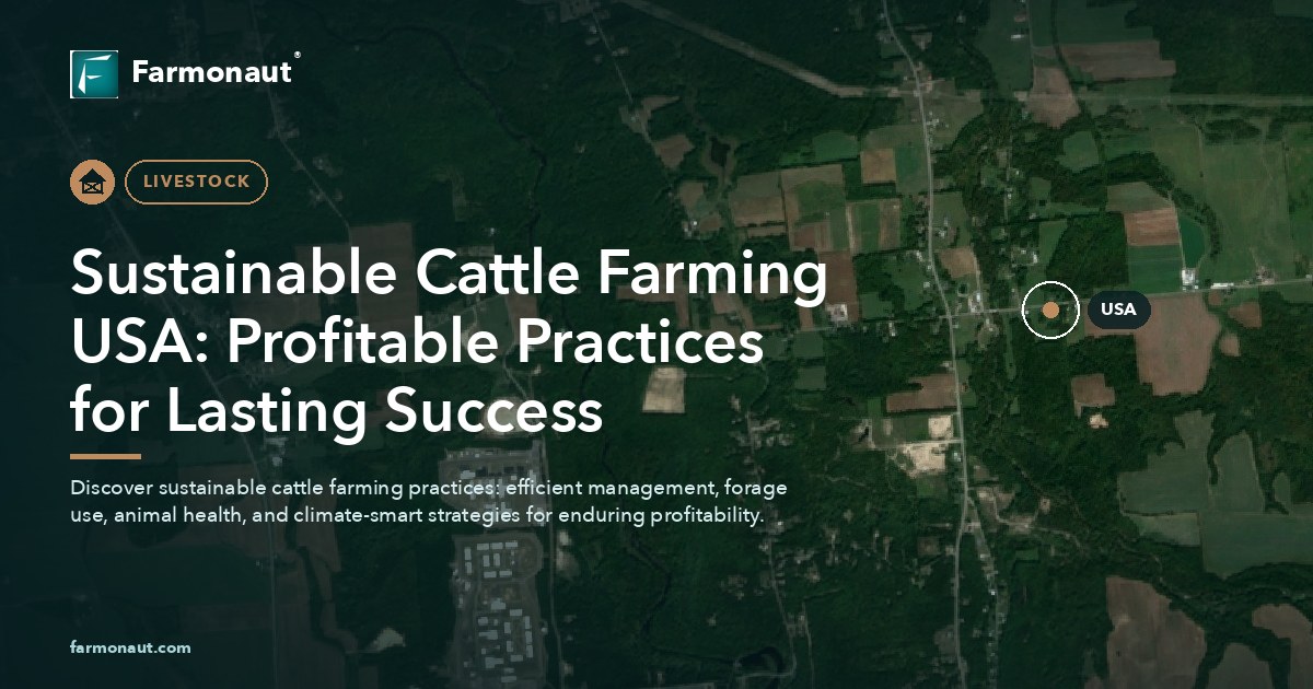 Sustainable Cattle Farming Usa: Profitable Practices For Lasting Success