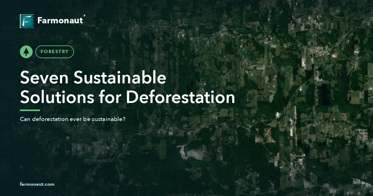 Seven Sustainable Solutions For Deforestation