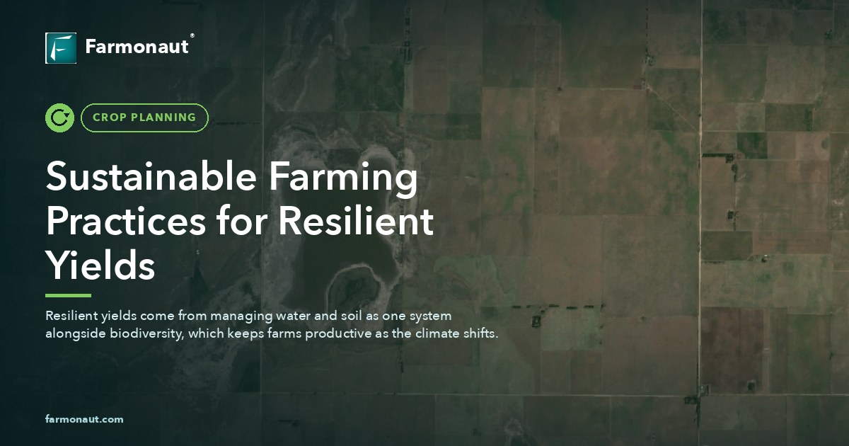 Sustainable Farming Practices For Resilient Yields
