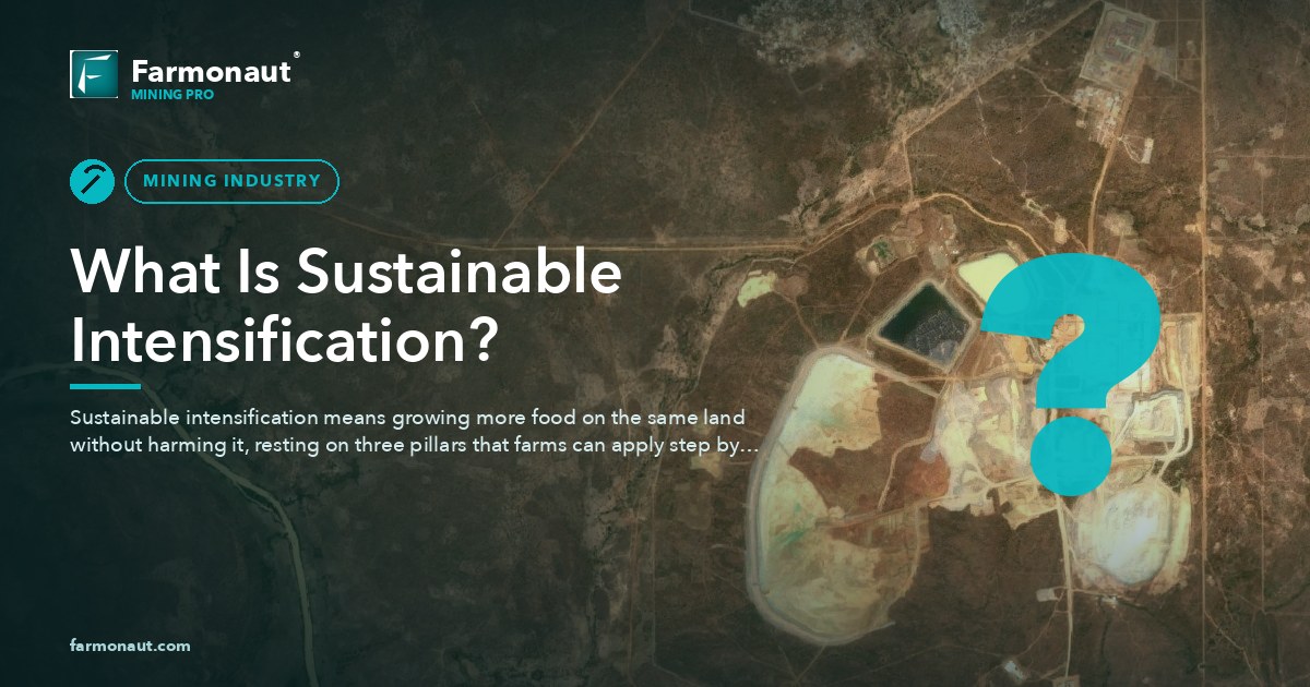What Is Sustainable Intensification?
