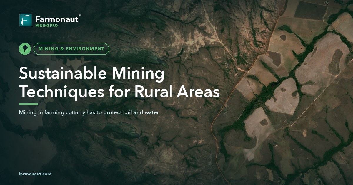 Sustainable Mining Techniques For Rural Areas