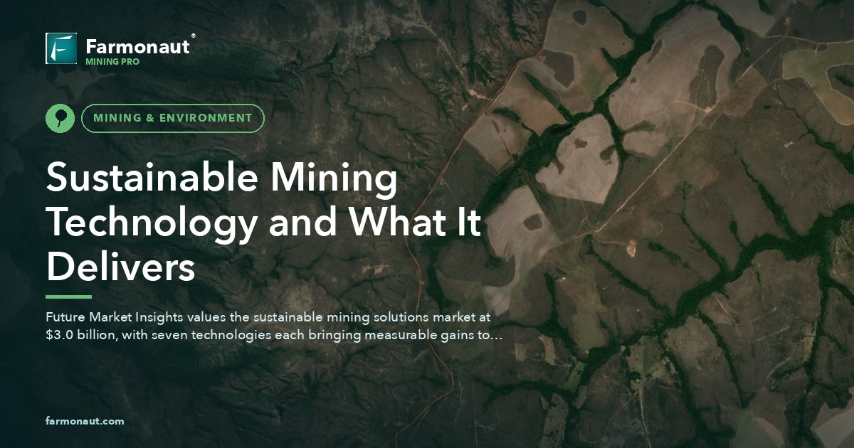 Sustainable Mining Technology And What It Delivers