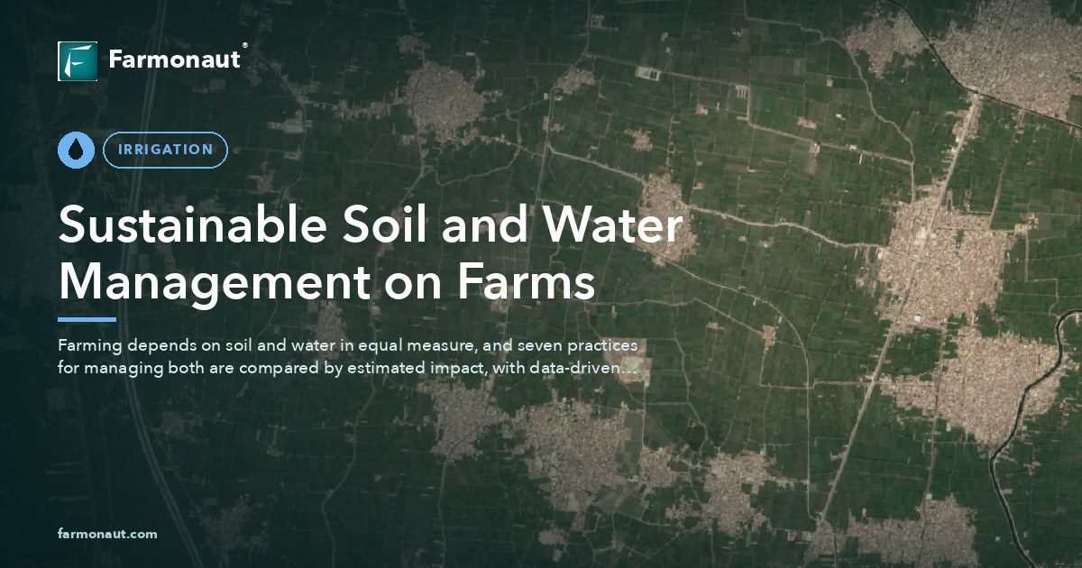 Sustainable Soil And Water Management On Farms