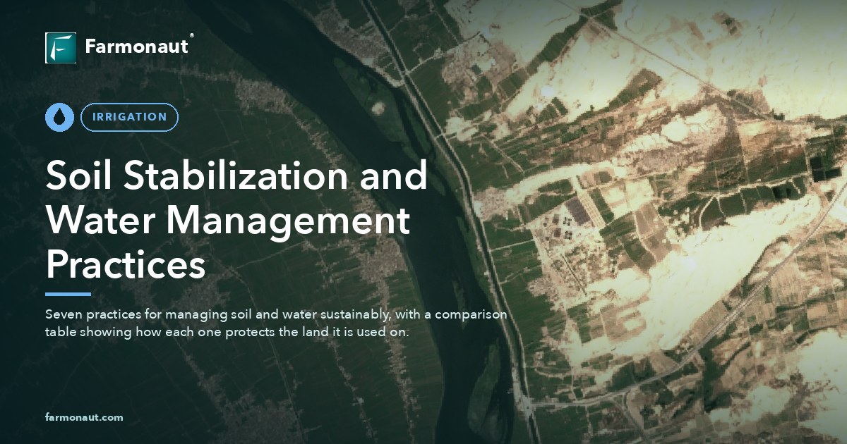 Soil Stabilization And Water Management Practices