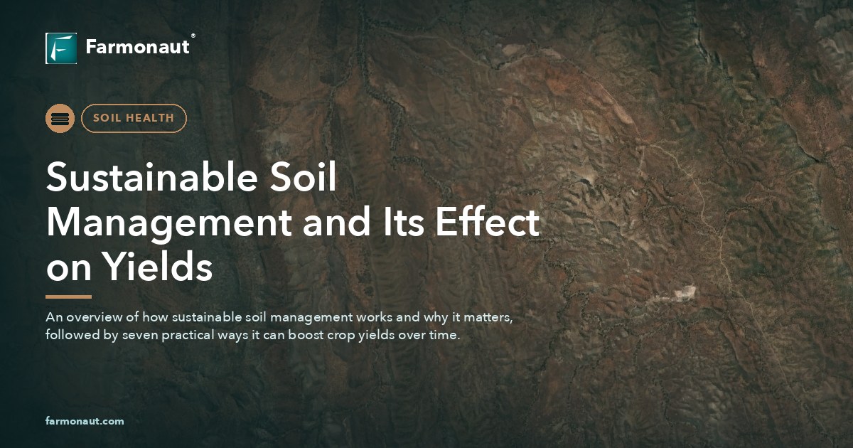 Sustainable Soil Management And Its Effect On Yields
