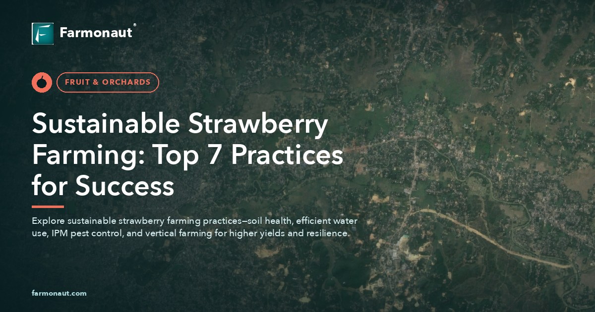 Sustainable Strawberry Farming: Top 7 Practices For Success