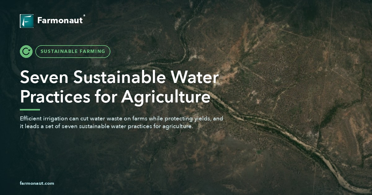 Seven Sustainable Water Practices For Agriculture