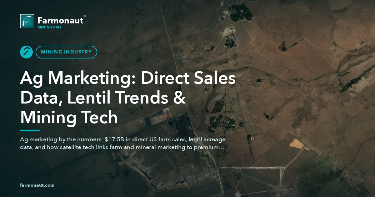 Ag Marketing: Direct Sales Data, Lentil Trends &Amp; Mining Tech 198 Ag Marketing: Direct Sales Data, Lentil Trends &Amp; Mining Tech
