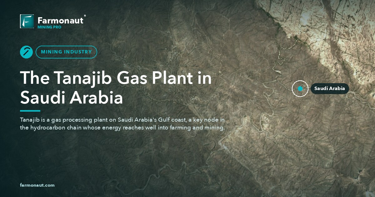 The Tanajib Gas Plant In Saudi Arabia