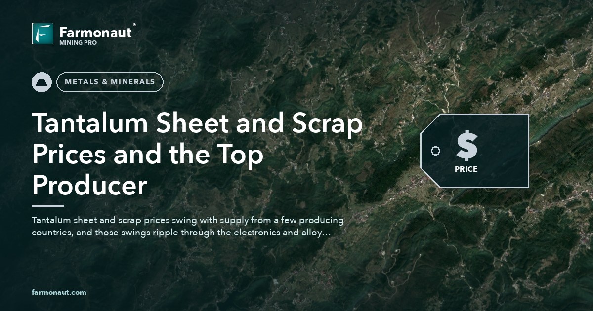 Tantalum Sheet And Scrap Prices And The Top Producer