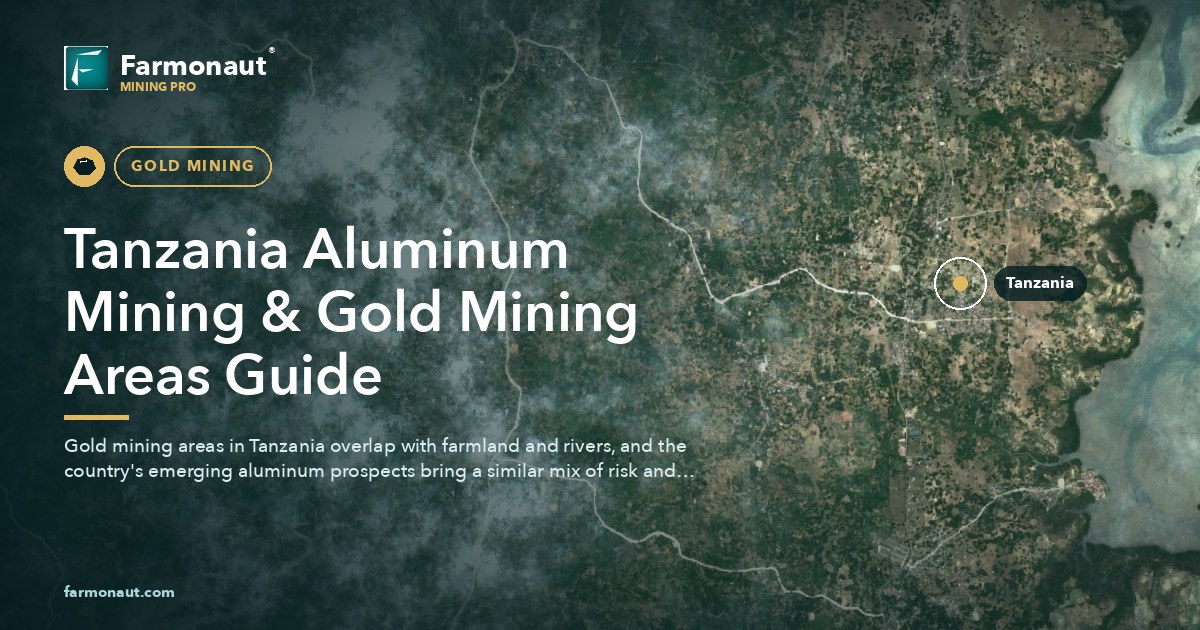 Tanzania Aluminum Mining &Amp; Gold Mining Areas Guide 19 Tanzania Aluminum Mining &Amp; Gold Mining Areas Guide