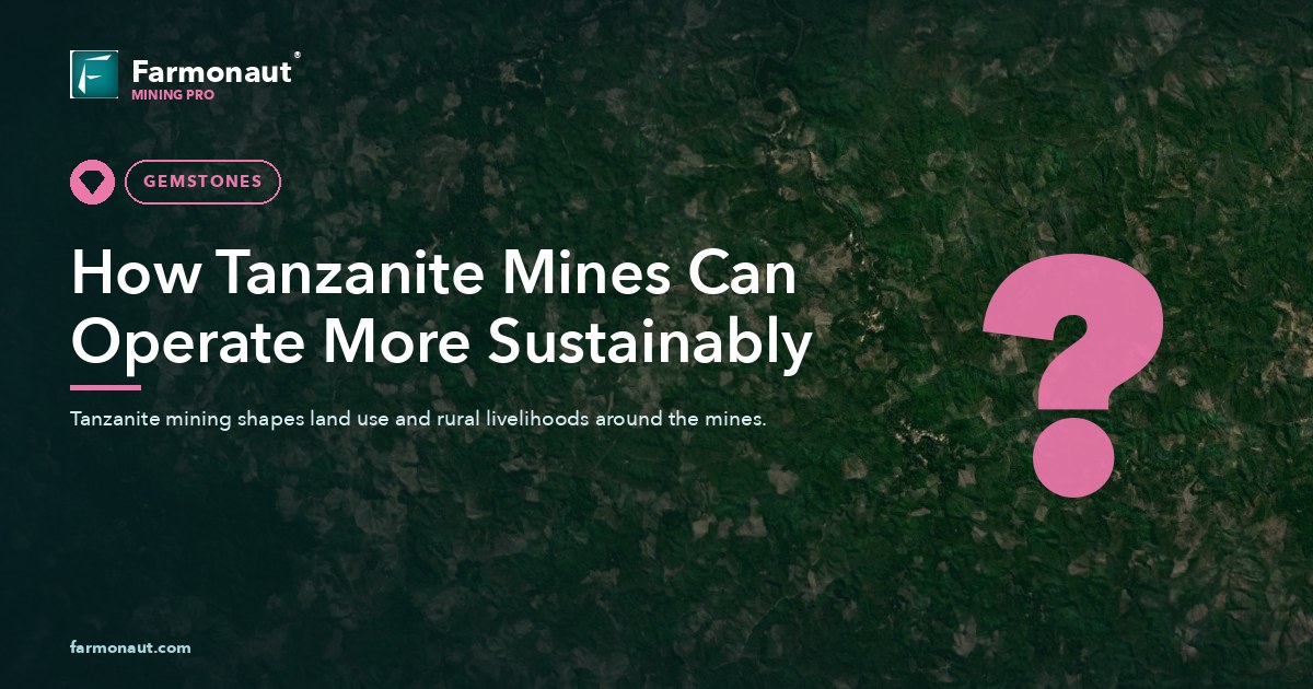 How Tanzanite Mines Can Operate More Sustainably