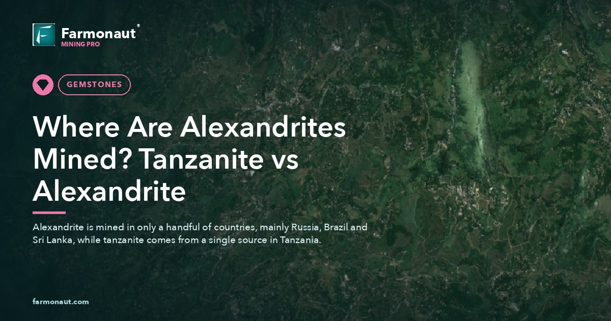 Where Are Alexandrites Mined? Tanzanite Vs Alexandrite