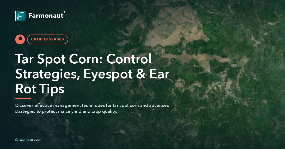 Tar Spot Corn: Control Strategies, Eyespot &Amp; Ear Rot Tips