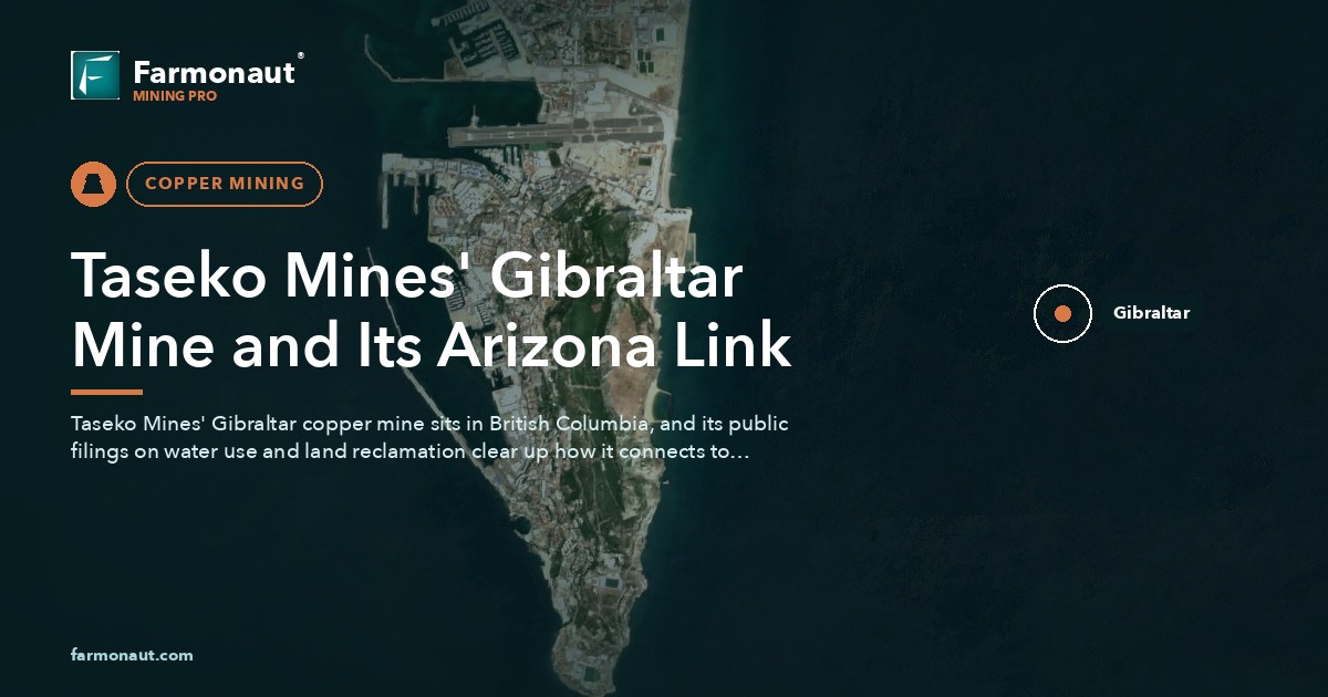 Taseko Mines' Gibraltar Mine And Its Arizona Link