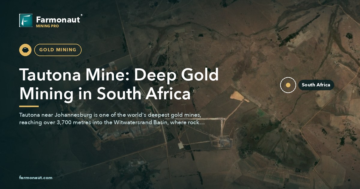 Tautona Mine: Deep Gold Mining In South Africa