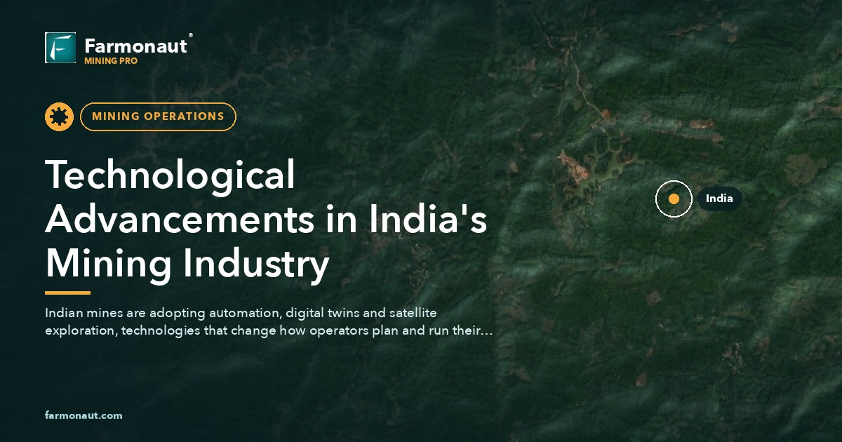 Technological Advancements In India'S Mining Industry