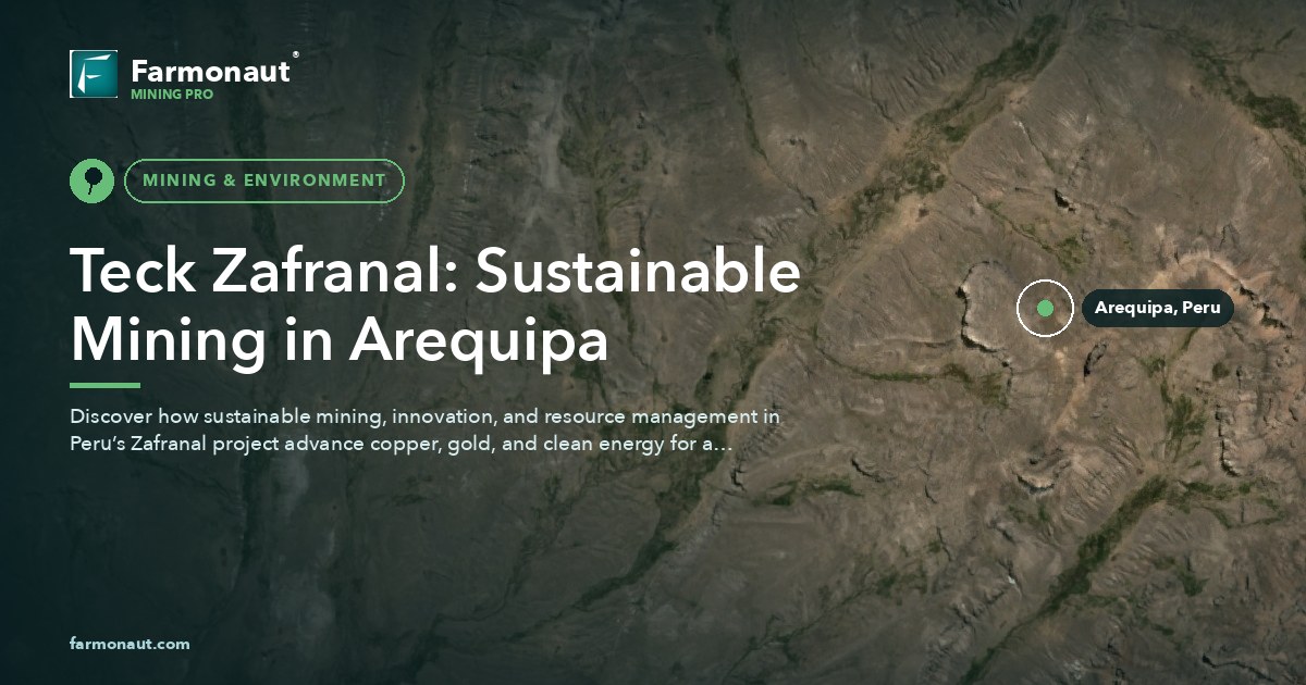 Teck Zafranal: Sustainable Mining In Arequipa
