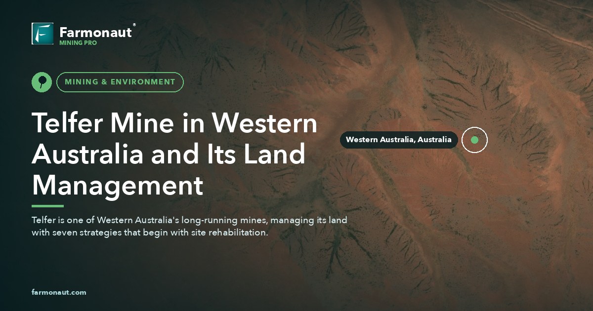 Telfer Mine In Western Australia And Its Land Management