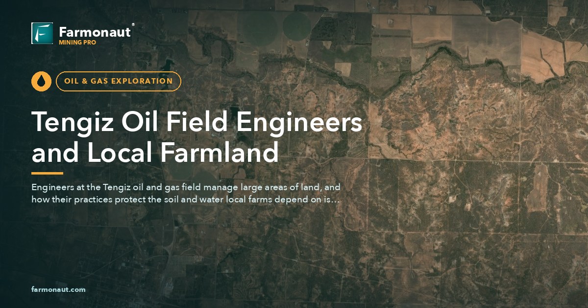 Tengiz Oil And Gas Field: Oil Field Engineersโ Impact 197 Tengiz Oil Field Engineers And Local Farmland