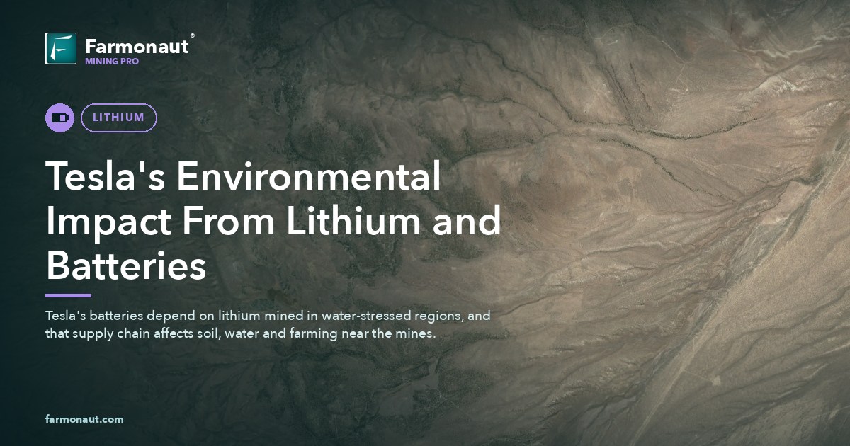 Tesla'S Environmental Impact From Lithium And Batteries