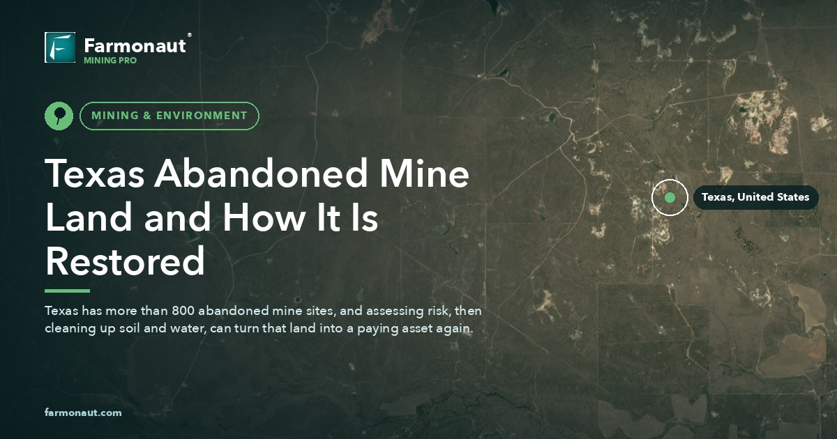Texas Abandoned Mine Land And How It Is Restored