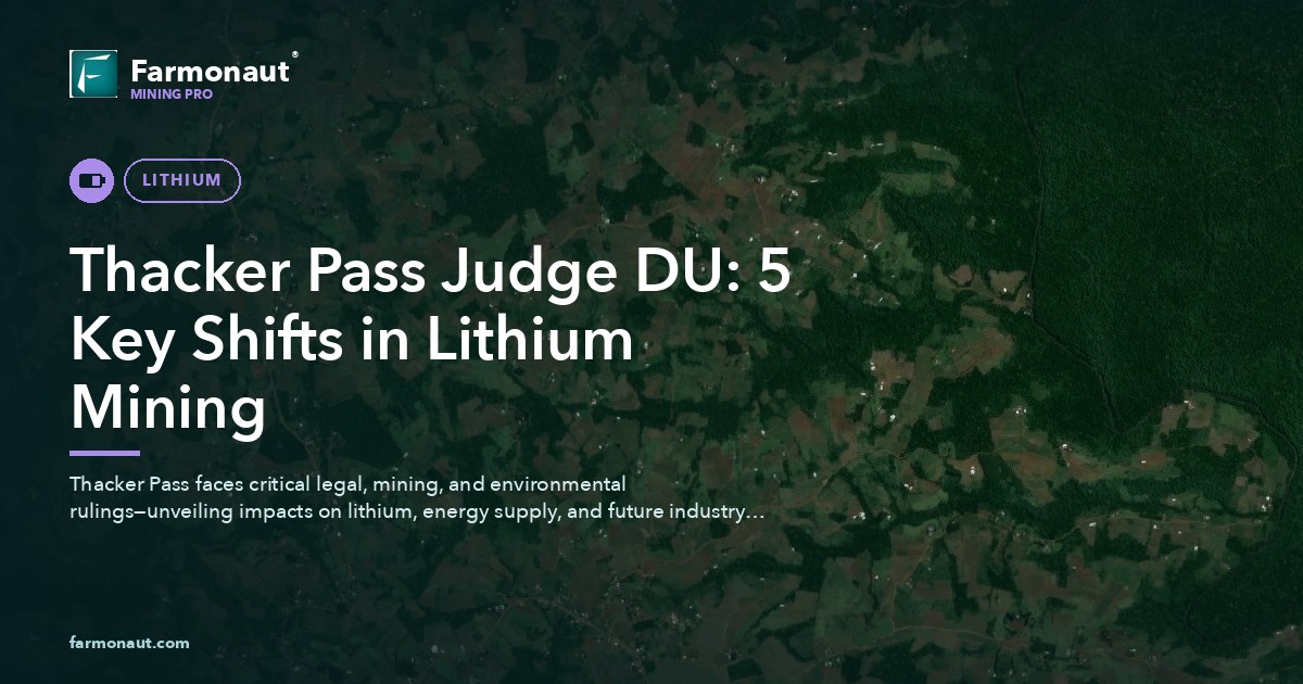 Thacker Pass Judge Du: 5 Key Shifts In Lithium Mining