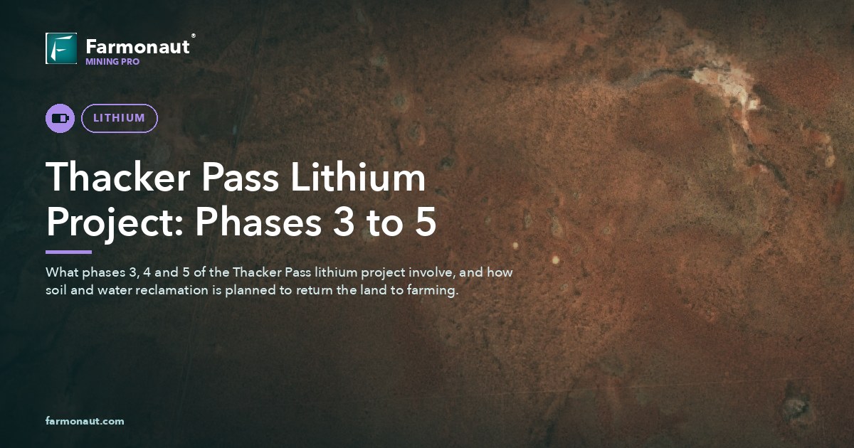 Thacker Pass Lithium Project: Phases 3 To 5