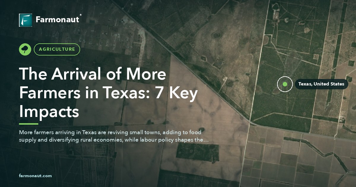 The Arrival Of More Farmers In Texas: 7 Key Impacts