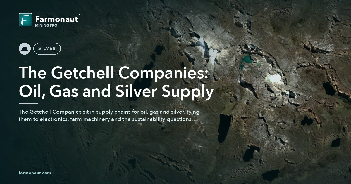 The Getchell Companies: Top Oil, Gas &Amp; Silver Users 196 The Getchell Companies: Oil, Gas And Silver Supply