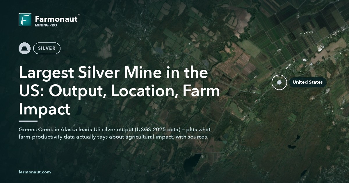 Largest Silver Mine In The Us: Output, Location, Farm Impact 195 Largest Silver Mine In The Us: Output, Location, Farm Impact